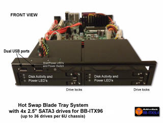 Hot Swap Blade Tray